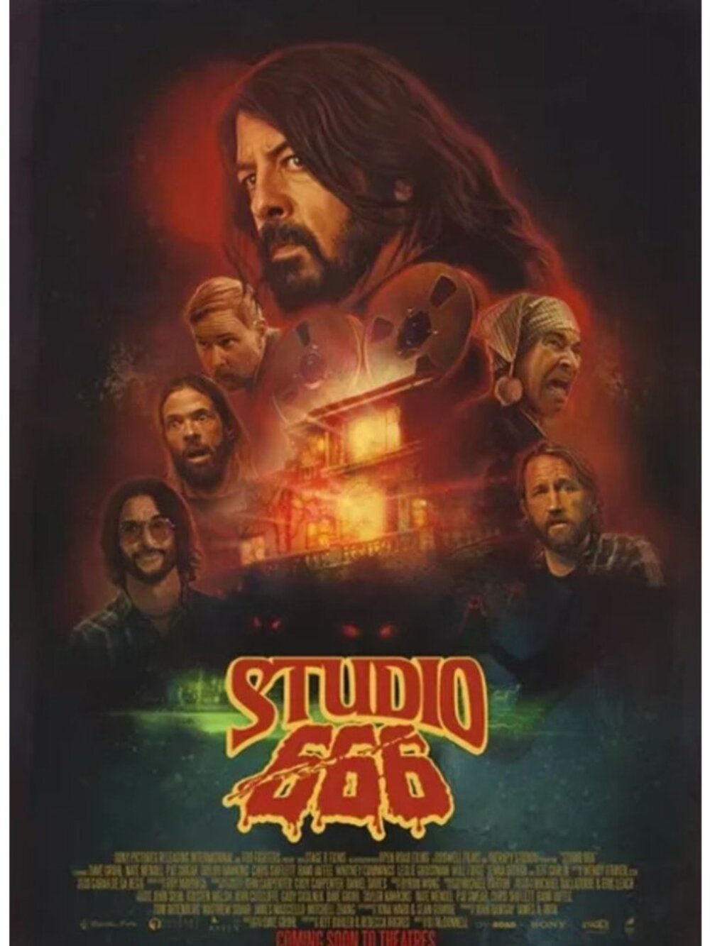 Movie Poster Lot 27x40 Double Sided MEDIA ROOM DECOR Studio 666 Snake Eyes++